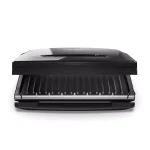 George Foreman Rapid Grill Series 8-Serving Electric Indoor Grill and Panini Press, Black thumbnail 8