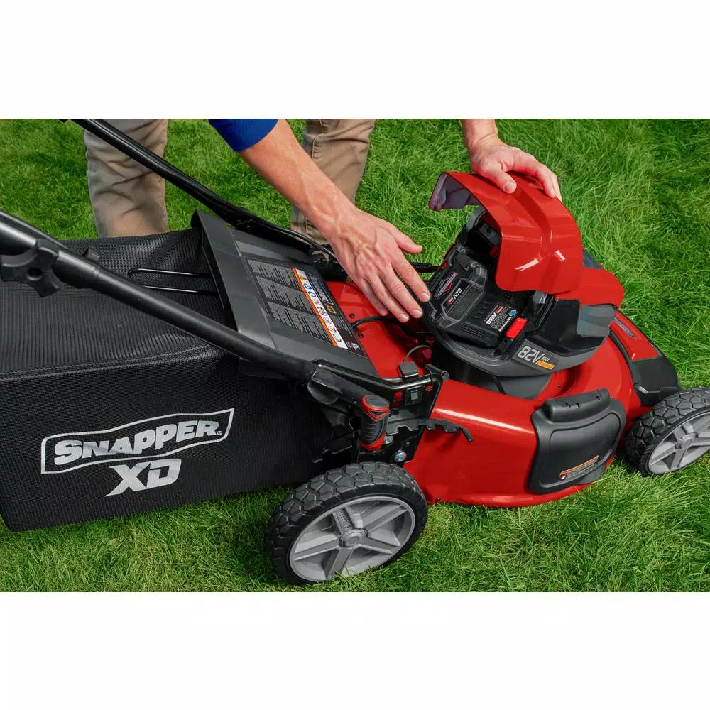 Snapper XD 19 in. 82V Cordless Self-Propelled Mower Kit with StepSense Technology