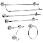 Delta Silverton 18 in. Single Towel Bar in Polished Chrome thumbnail 7