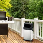 Seville Classics 17-Gallon UltraHD Commercial Stainless Steel Trash Bin with Wheels thumbnail 5