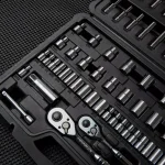 Stanley 85-Piece 1/4 in. and 3/8 in. Socket Set, SAE and Metric thumbnail 3