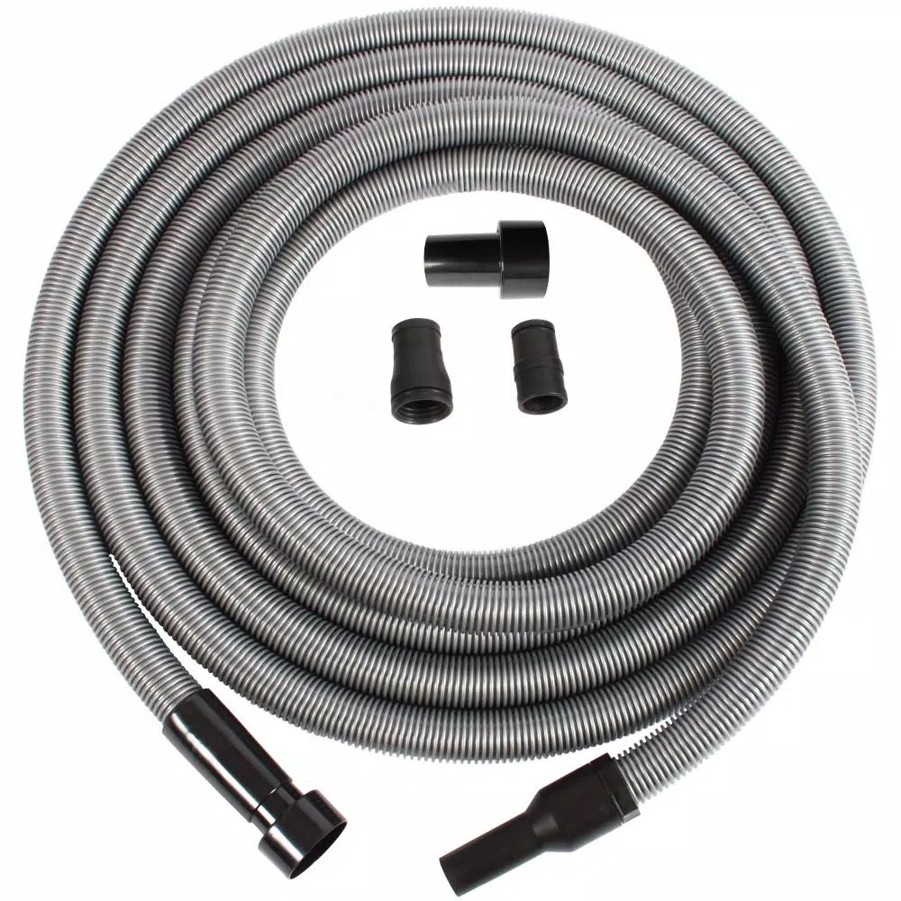 Cen-Tecs 94159 30 ft. Shop Vacuum Hose & Power Tool Adapter Set, Wet/Dry Compatible