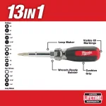 Milwaukee 13-in-1 Multi-Tip Cushion Grip Screwdriver Set thumbnail 2