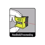 RYOBI Laser Cube Compact Handheld and Freestanding Laser Level thumbnail 6