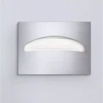 Alpine Industries Stainless Steel Brushed Half-Fold Toilet Seat Cover Dispenser thumbnail 2