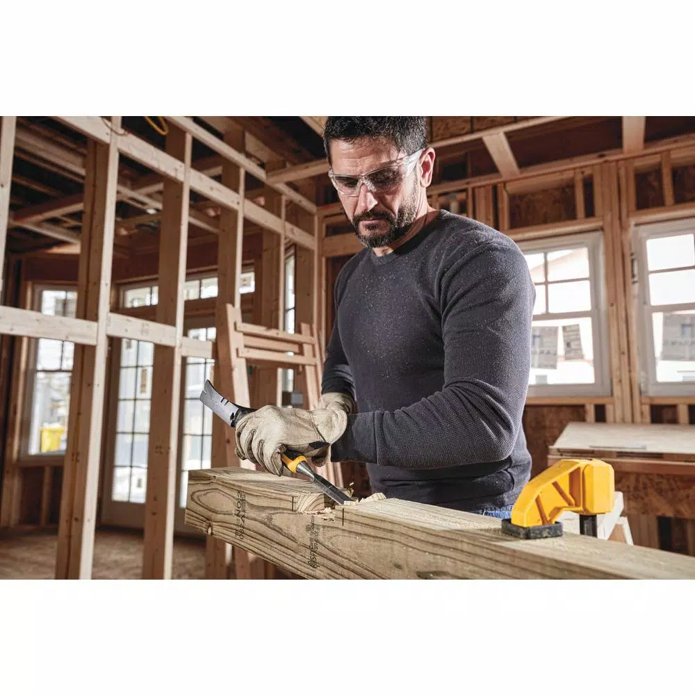 DEWALT 1-1/2 in. Wood Chisel, Carbon Steel Straight Chisel