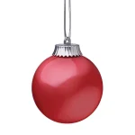 Xodus Innovations 5 in. Red LED Outdoor Hanging Globe Ornament - Battery Operated Specialty Lights thumbnail 1