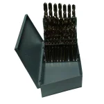 Drill America M35 Cobalt Jobber Drill Bit Set, 26-Piece Twist Bit Set thumbnail 1