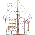 Fraser Hill Farm 3-Piece Gingerbread LED Christmas Light Set, Multi-Color, 862 Lights thumbnail 5