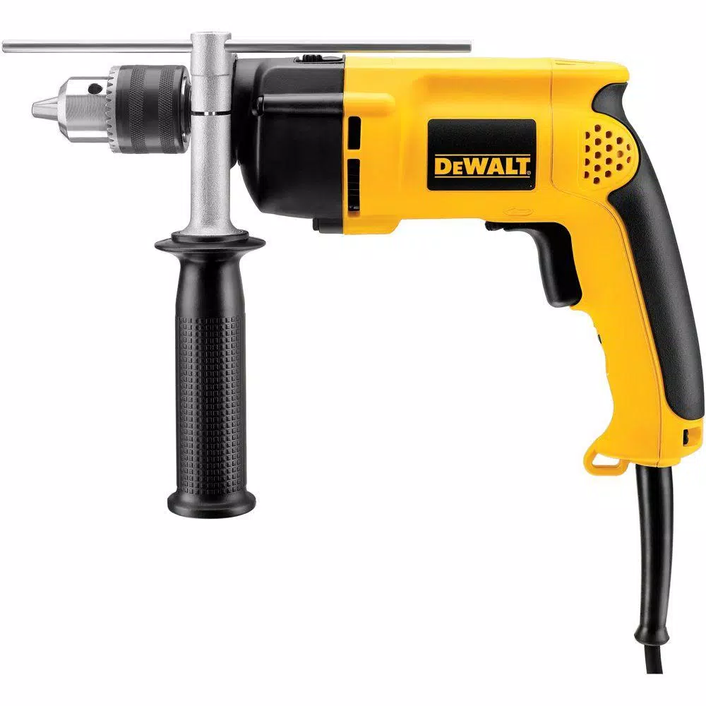 DEWALT 7.8 Amp 1/2 in. Variable Speed Reversible Corded Hammer Drill