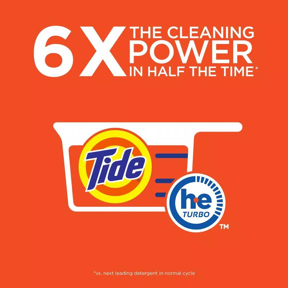 Tide Original Scent High Efficiency (HE) Powder Laundry Detergent, 143 oz (102 Loads)