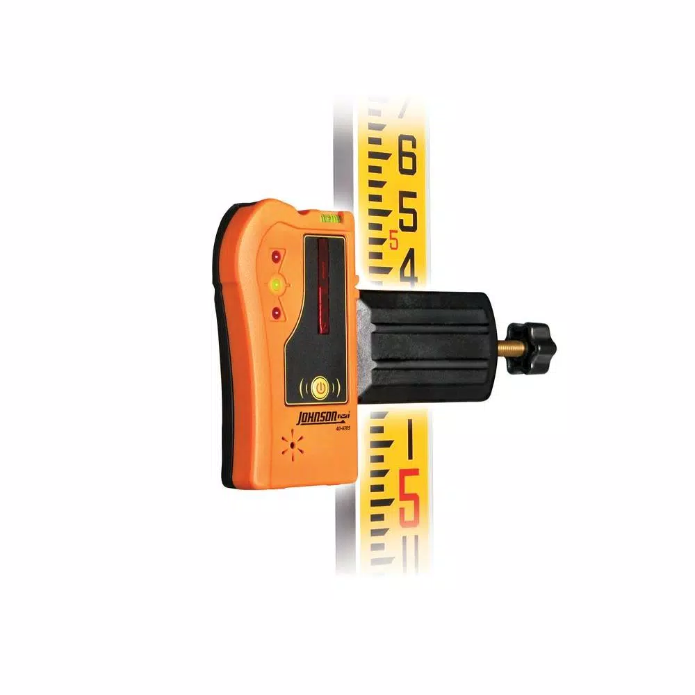 Johnson Manual-Leveling Rotary Laser Level System with 800 ft. Range and Split Beam