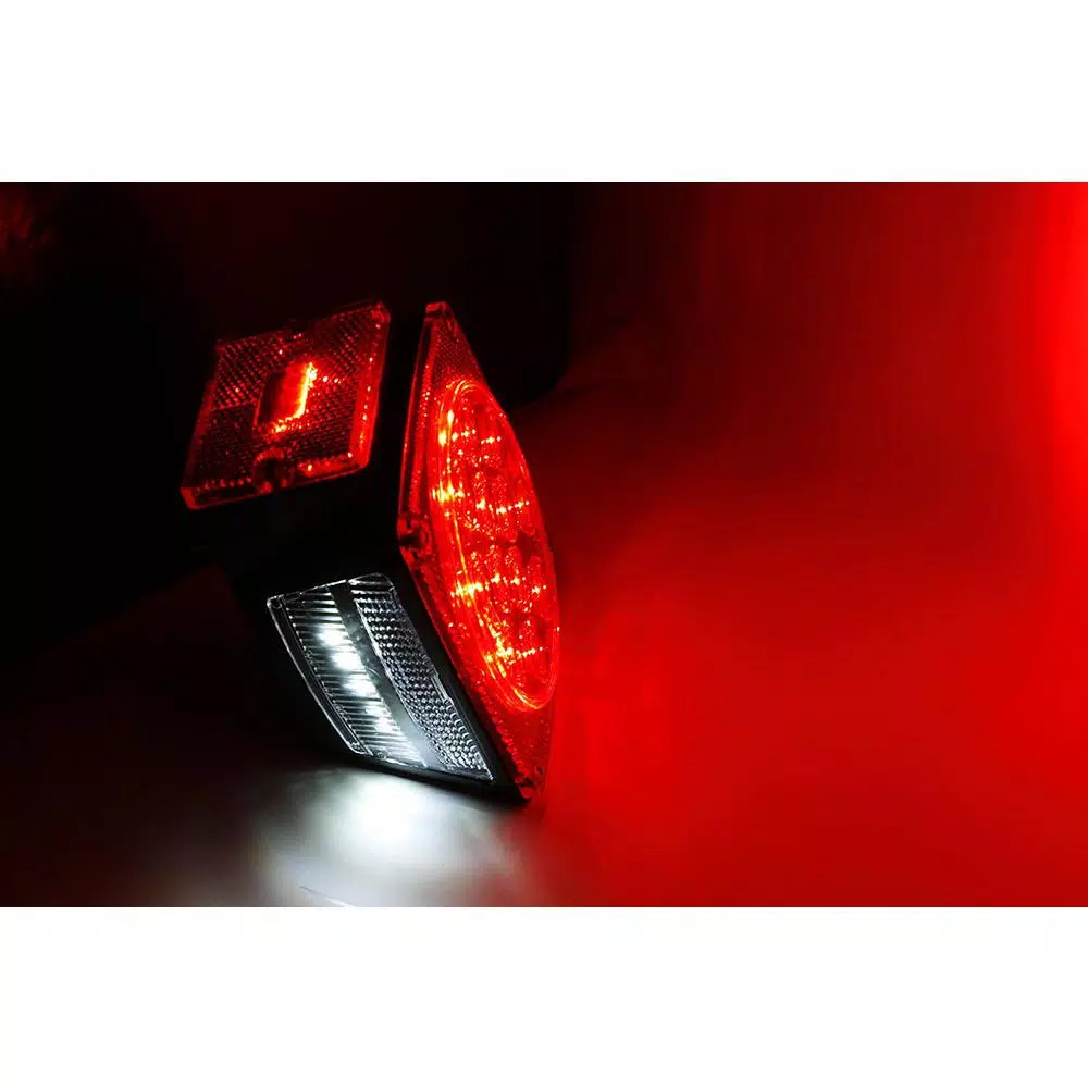MaxxHaul 12V LED Submersible Trailer Tail Light Kit, DOT Compliant Combination Stop/Turn/Signal