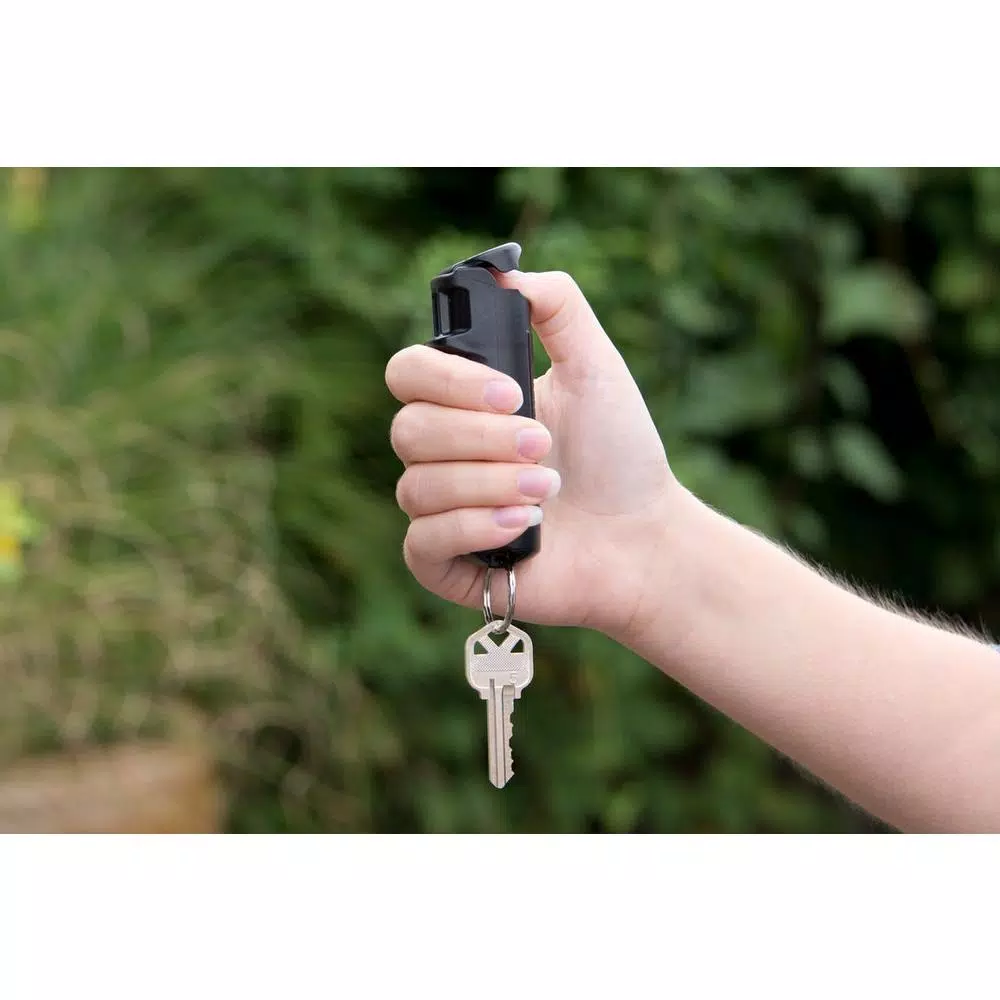 Sabre Pepper Gel Spray with Flip Top Safety - 12 ft Range, 25 Bursts