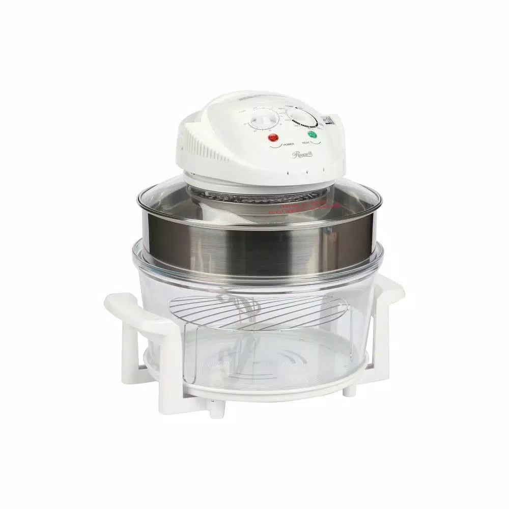 Rosewill R-HCO-15001 Infrared Halogen Convection Countertop Oven, 1200W, White