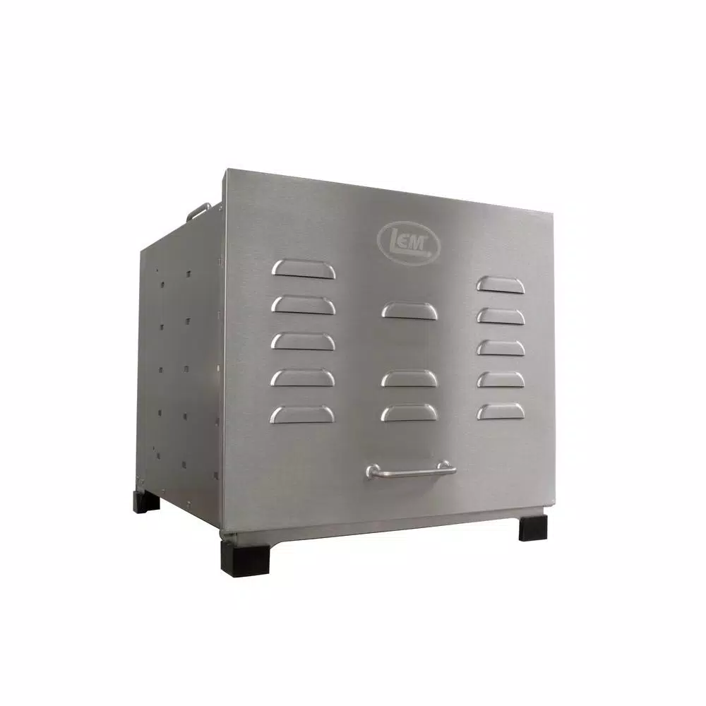 LEM 10-Tray Stainless Steel Food Dehydrator with 770W Motor and 16 Sq. Ft. Drying Area