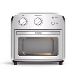Boyel Living 11 Qt. Silver Stainless Steel Air Fryer with 4 Accessories, 1500W, Temperature & Time Control thumbnail 1