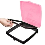 Wakeman Outdoors 13 Gal. Portable Pink Trash Bag Holder thumbnail 7