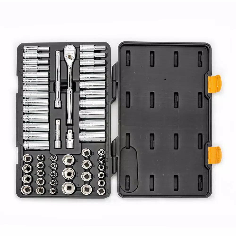 GearWrench 56-Piece 3/8 in. 120XP SAE/Metric Standard and Deep Mechanics Tool Set