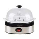 Classic Cuisine 7-Egg Silver Egg Cooker with Automatic Shut-off thumbnail 1