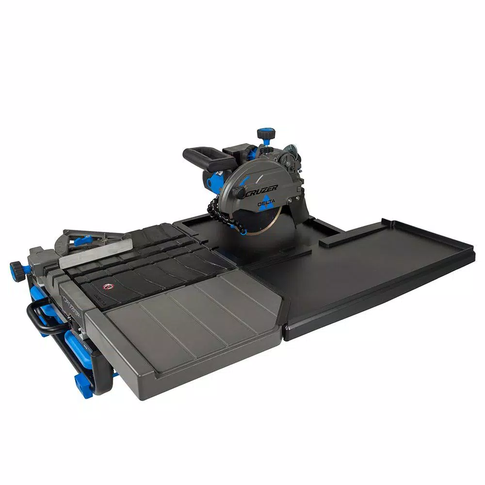 Delta Cruzer 7 in. Wet Tile Saw, 13 Amp, 24 in. Rip Capacity