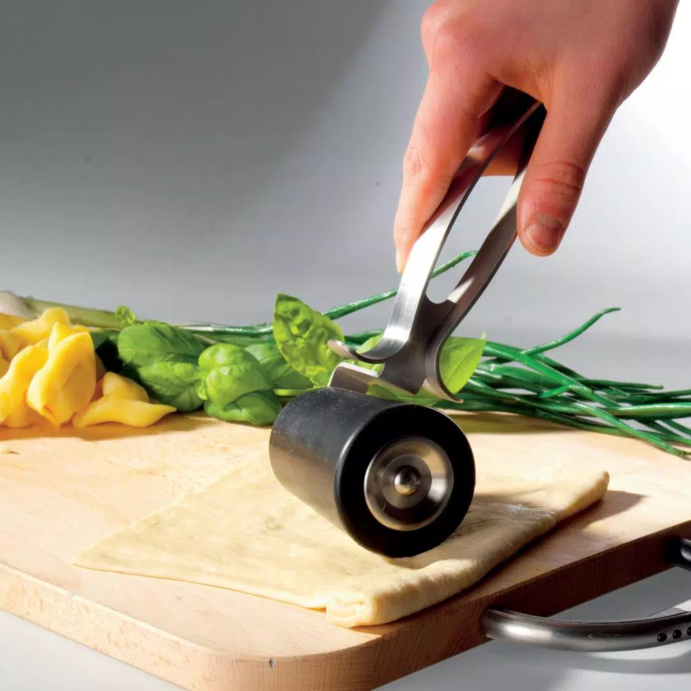 GEFU-FLEX Silicone Pastry Roller with Stainless Steel Handle