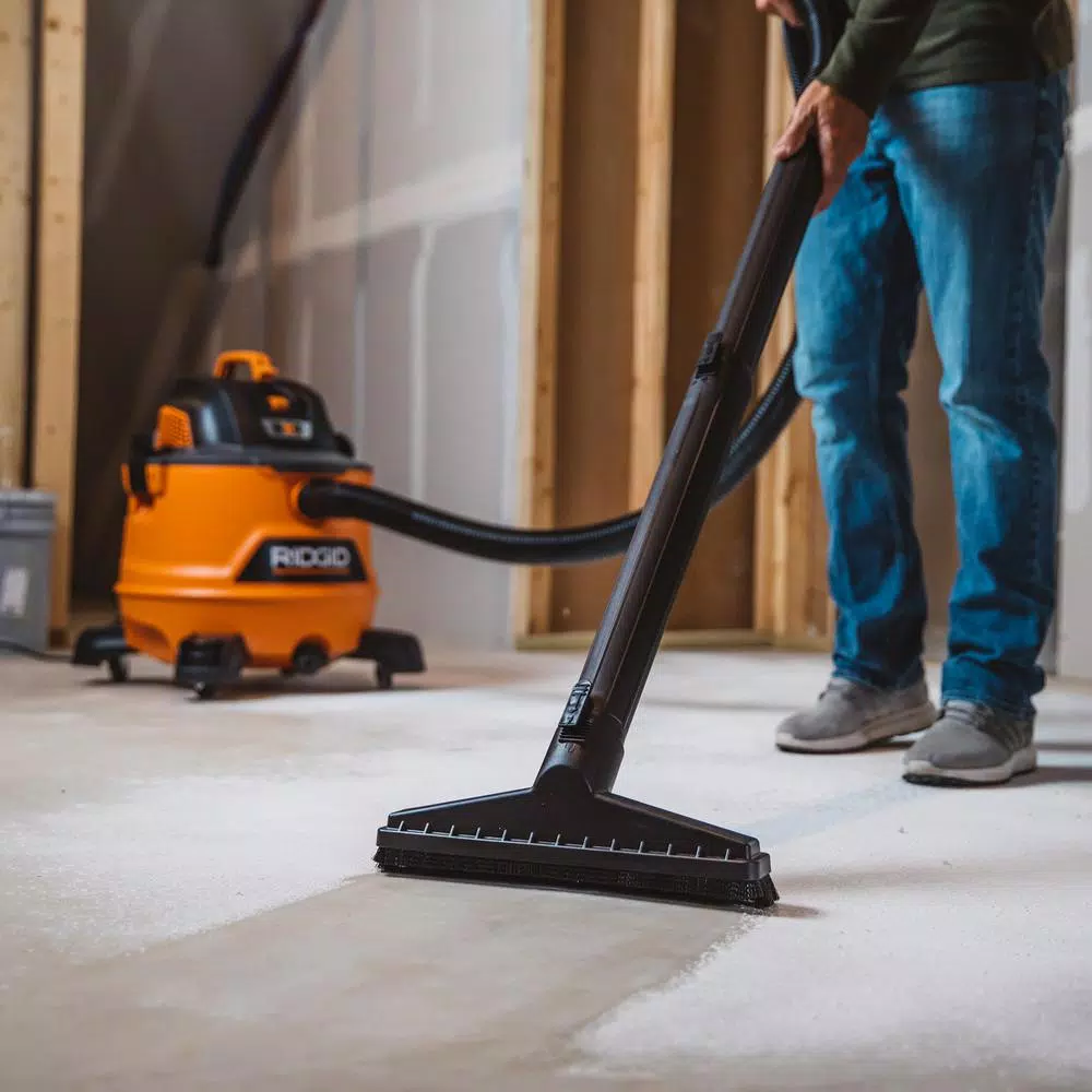 RIDGID 2-1/2 in. Locking Floor Brush for Wet/Dry Vacuums, 14 in. Wide Brush