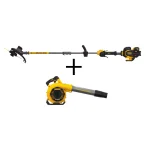 DEWALT 60V MAX FLEXVOLT Brushless 15 in. String Trimmer Kit with 3.0 Ah Battery and Charger thumbnail 1