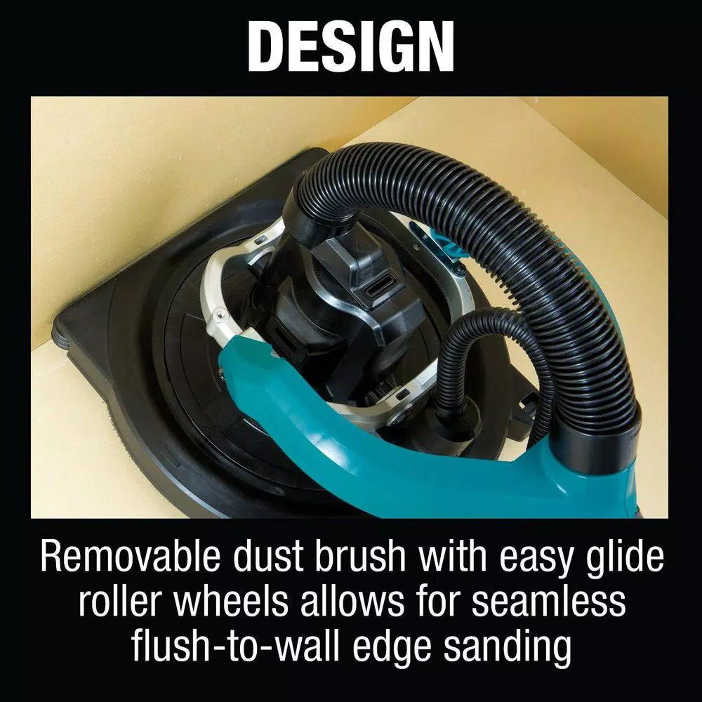 Makita 18V LXT Brushless 9 in. Drywall Sander Kit with Bonus 2-Piece 18V LXT Compact Combo Kit
