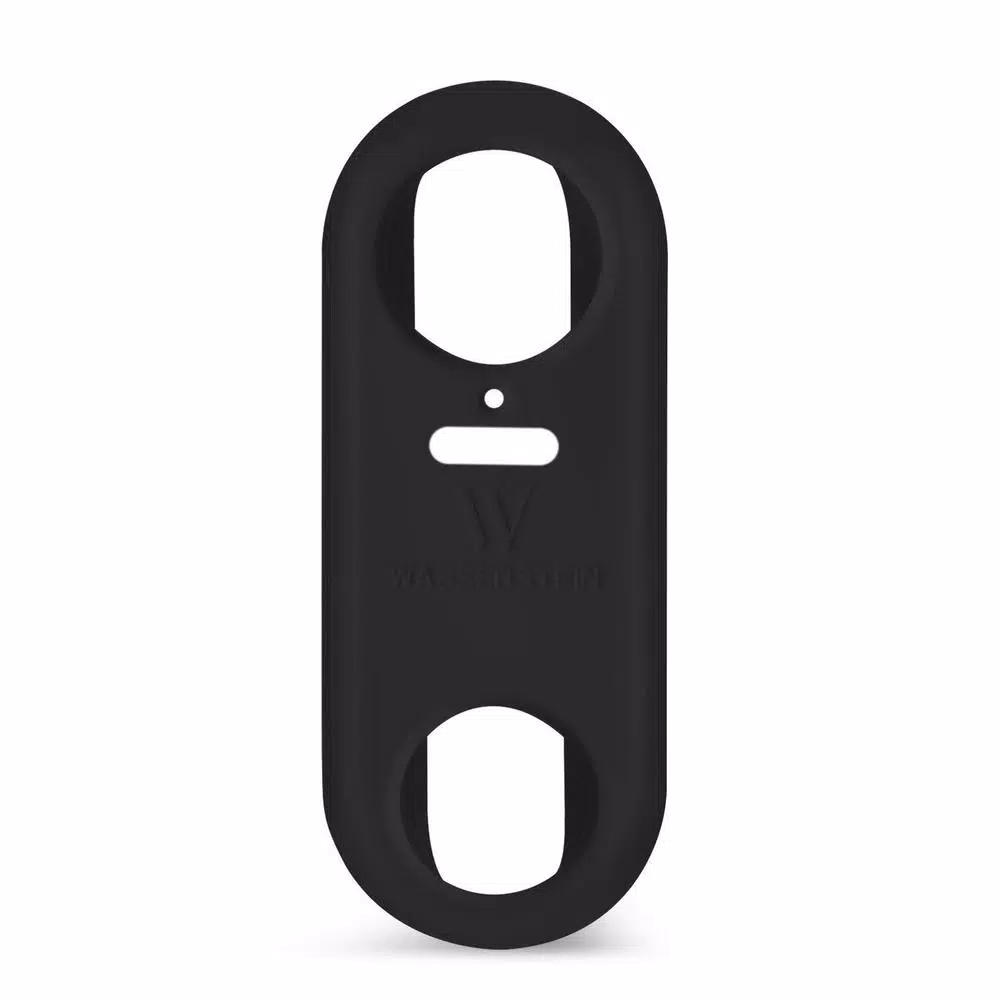 Wasserstein Black Protective Silicone Skin for Google Nest Hello Video Doorbell