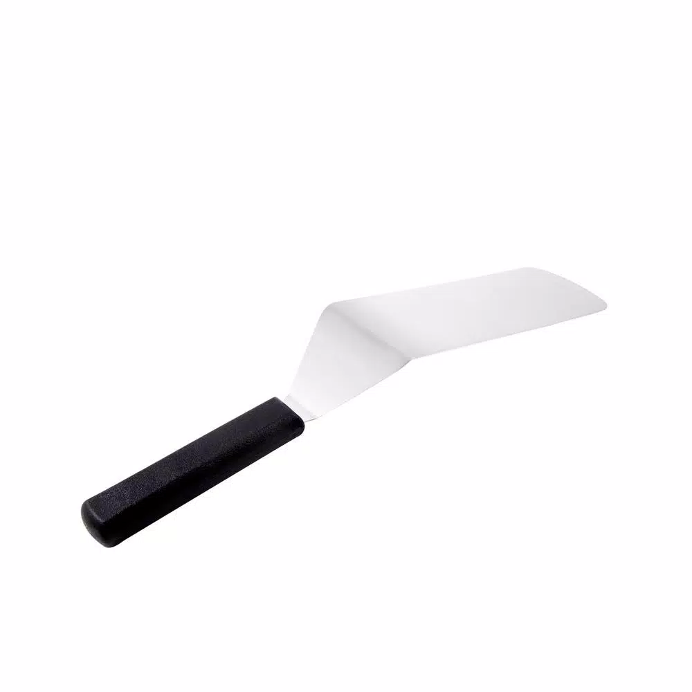 Mundial 5681HH 8x3-Inch Perforated Stainless Steel Turner, Black
