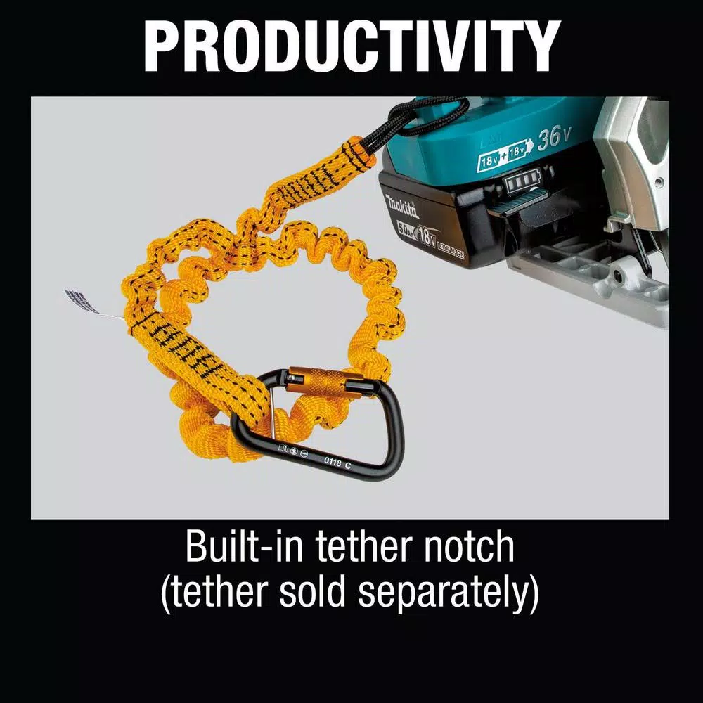 Makita 18V X2 LXT (36V) Brushless 7-1/4 in. Circular Saw Kit with 4x 5.0Ah Batteries and Charger