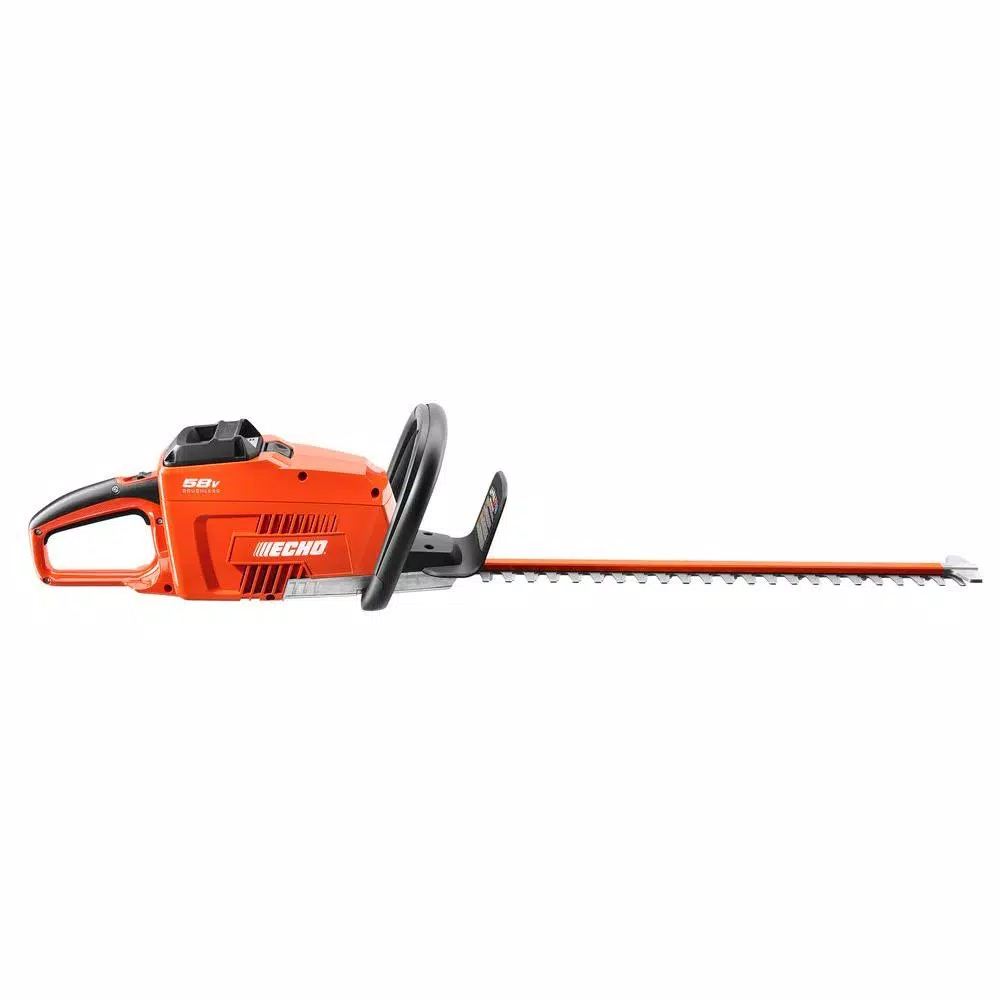 ECHO 58V Cordless Brushless Hedge Trimmer, 24 in. Dual Action Blades