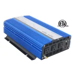 AIMS Power 1500W Pure Sine Wave Inverter, 12V DC to 120V AC, ETL Listed thumbnail 2