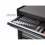 TEKTON 11-Tool Store-and-Go Wrench Rack Keeper, Black thumbnail 3