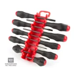 TEKTON 10-Slot Screwdriver Organizer and Holder with Folding Handle thumbnail 2