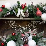 Village Lighting Company 9 ft. Frosted Wonderland Pre-Lit LED Christmas Garland, Red and White Candycane Theme thumbnail 4