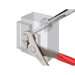 TEKTON 7-3/4 in. Nut Jaw Pliers with High-Leverage Parrot Jaw thumbnail 4