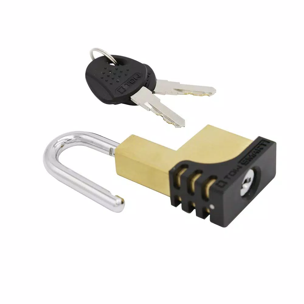 TowSmart Adjustable Brass Coupler Lock for 1-7/8 in., 2 in., and 2-5/16 in. Couplers