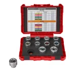 Milwaukee Cable Stripper Bushing Kit, 1/0 AWG - 750 MCM Cu THHN/XHHW, Includes Carrying Case thumbnail 2