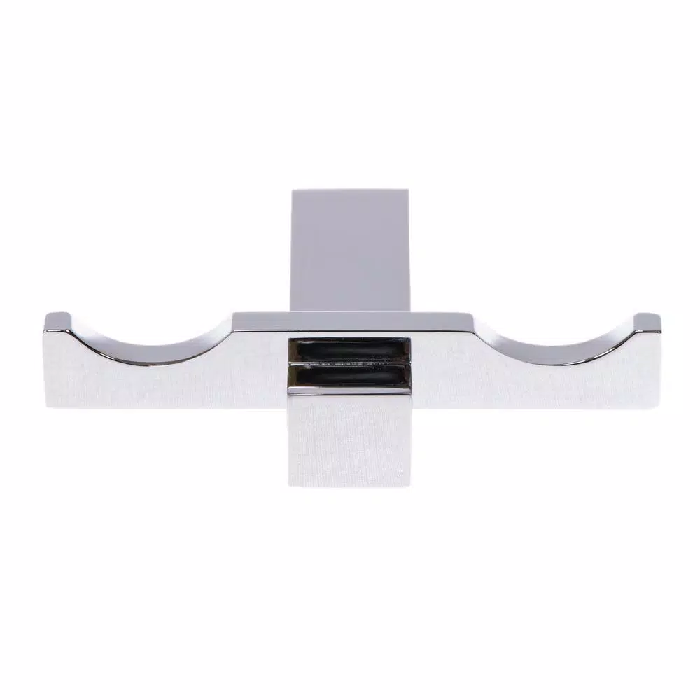 Italia Sorrento Double Robe Hook in Polished Chrome