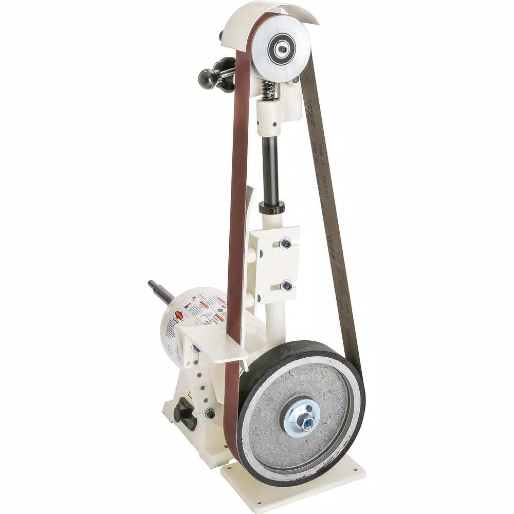 Shop Fox 2 in. x 72 in. Knife Belt Sander and Buffer with 1 HP Motor