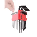 TEKTON 13-Piece Metric Long Arm Hex Key Wrench Set, 1.27-10 mm thumbnail 5