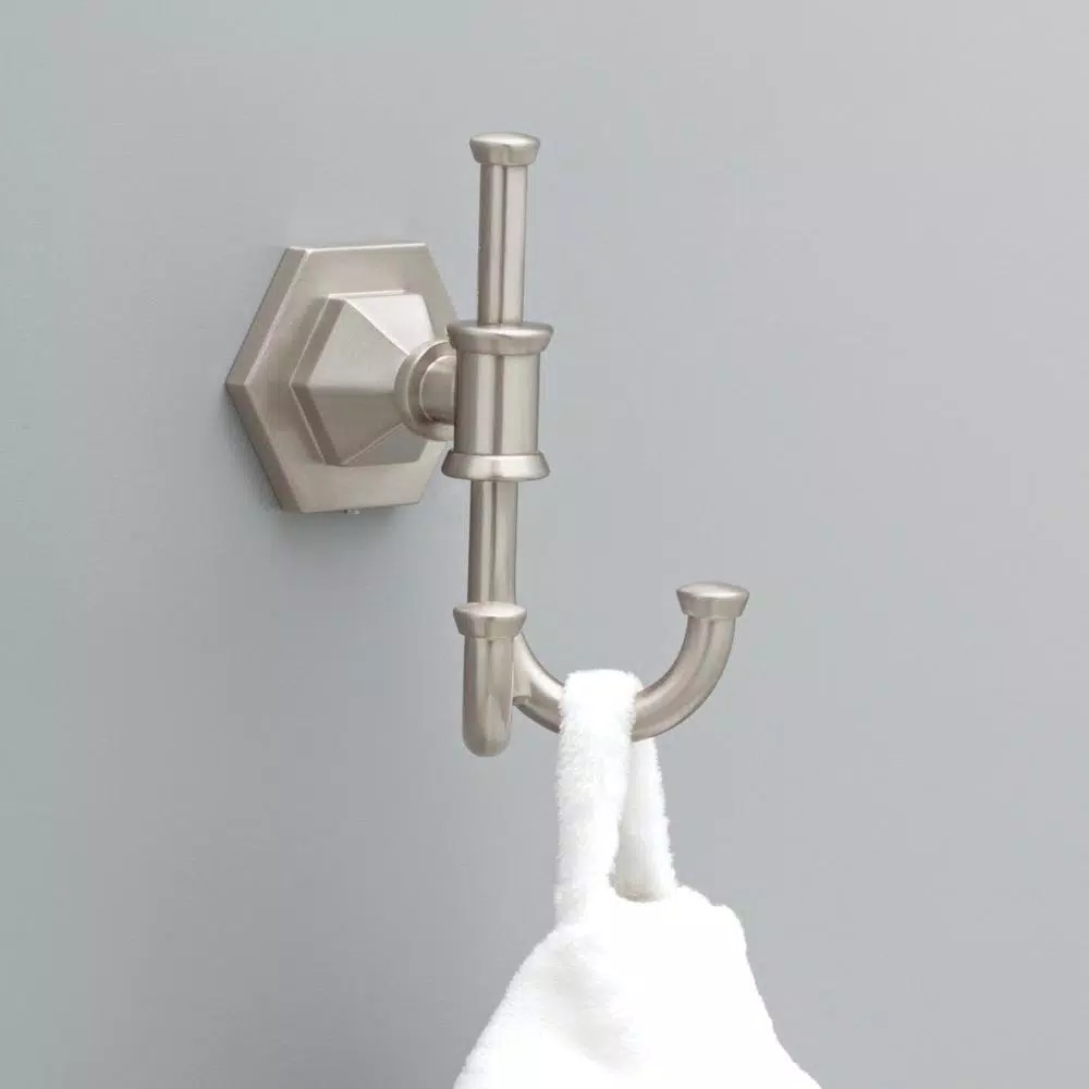 Delta Grandover Towel Hook in SpotShield Brushed Nickel