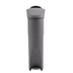Alpine Industries 19 qt. Gray Step-On Waste Basket & Sanitary Napkin Receptacle thumbnail 5