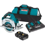 Makita 18V X2 LXT Brushless 7-1/4 in. Circular Saw Kit (36V) with 2 5.0Ah Batteries and Charger thumbnail 1