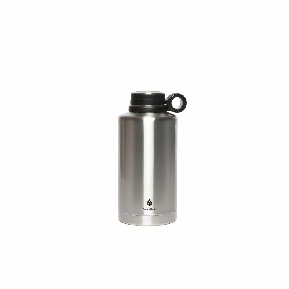 Manna 64 oz. Stainless Steel Vacuum Insulated Growler - Double Wall Leak-Proof Beverage Container