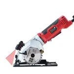PowerSmart 4-1/2 in. 4 Amp Corded Compact Circular Saw with Laser and 24-Tooth Carbide Blade thumbnail 5