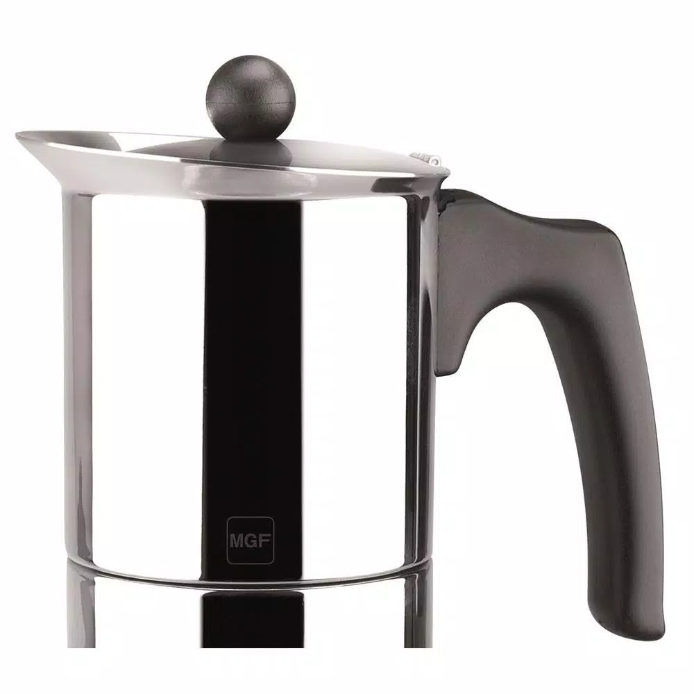 Magefesa Genova 6-Cup Stainless Steel Stovetop Espresso Coffee Maker