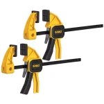 DEWALT 4.5 in. 35 lb. Trigger Clamps, 2-Pack with 1.5 in. Throat Depth thumbnail 2